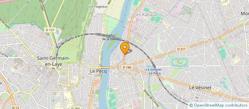 localisation de l'entreprise SAINT-URBAIIN  LE VESINET