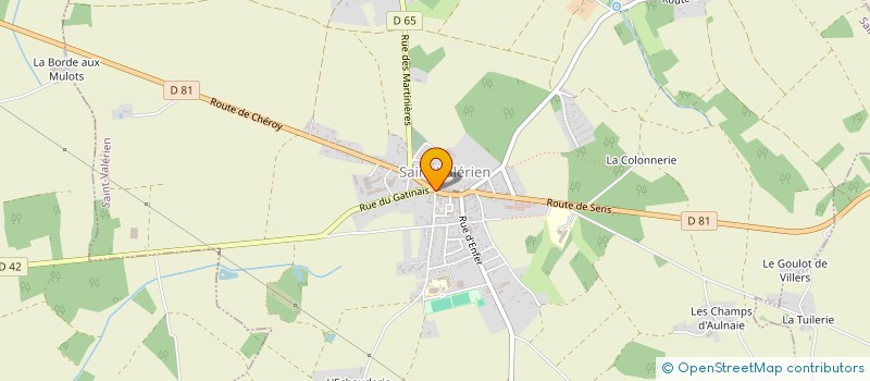 localisation de l'entreprise SAINT-VAL SERVICES  SAINT-VALERIEN