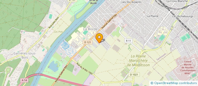 localisation de l'entreprise SAINT-VALENTIN  MONTESSON