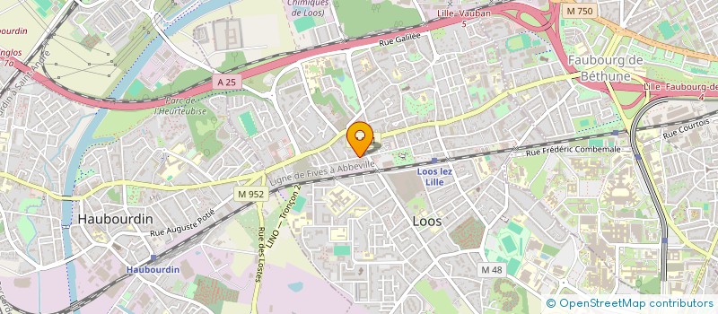 localisation de l'entreprise SAINT VENANT  LOOS