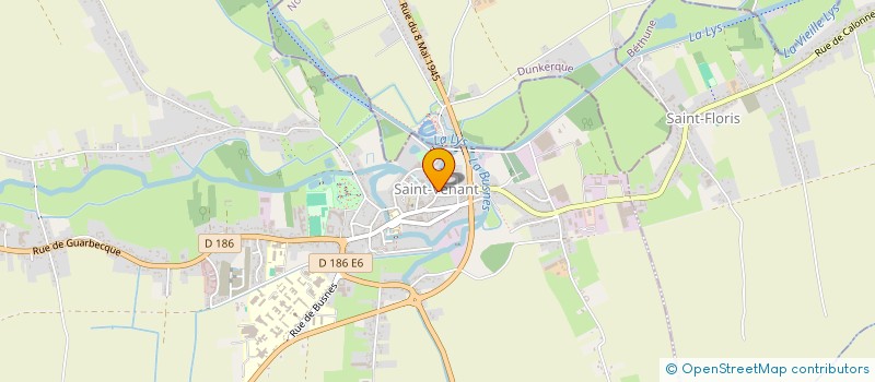 localisation de l'entreprise SAINT-VENANT FUTSAL  SAINT-VENANT