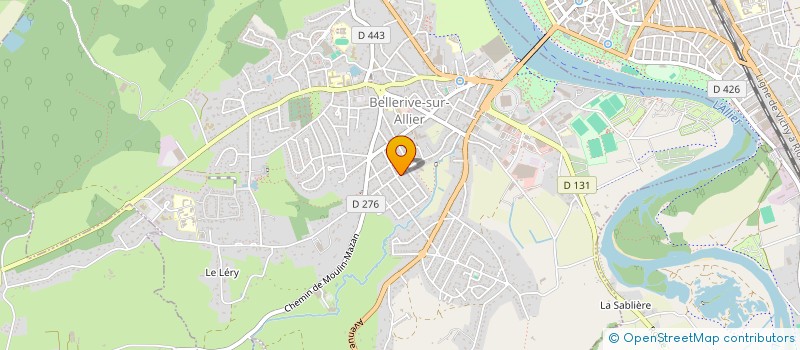 localisation de l'entreprise SAINT VICTOR  BELLERIVE-SUR-ALLIER