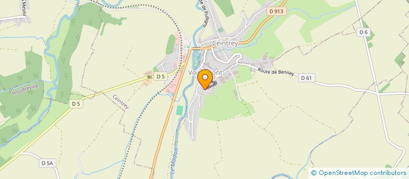 localisation de l'entreprise SAINT VICTOR  VOINEMONT