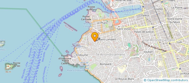 localisation de l'entreprise SAINT-VICTOR FAMILY OFFICE à MARSEILLE