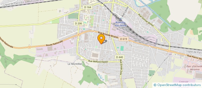 localisation de l'entreprise SAINT VICTORIEN  ROMILLY-SUR-SEINE