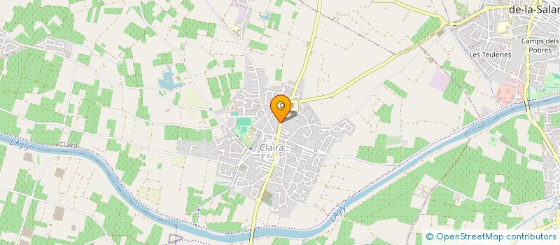 localisation de l'entreprise SAINT VINCENT  CLAIRA