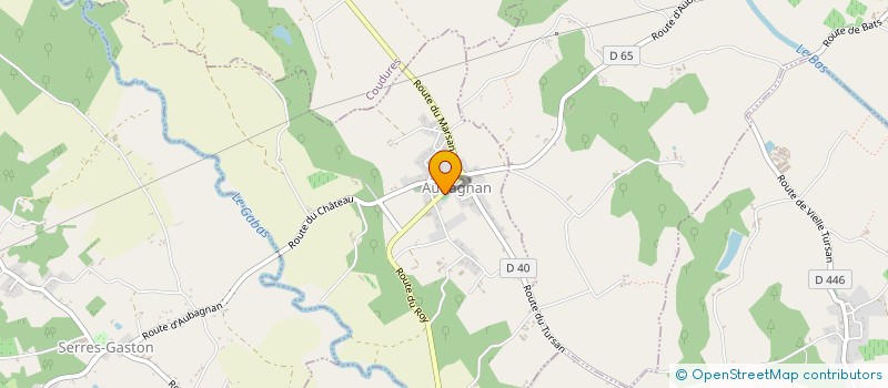 localisation de l'entreprise SAINT VINCENT  HAGETMAU