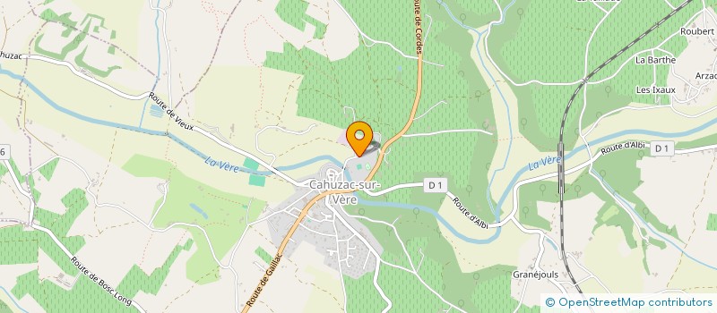 localisation de l'entreprise SAINT-VINCENT  CAHUZAC-SUR-VERE