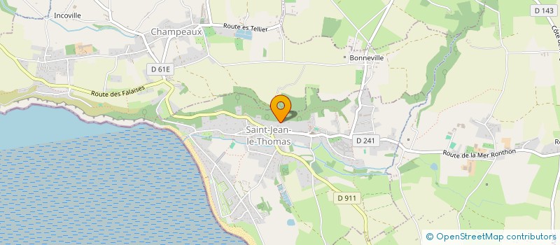 localisation de l'entreprise SAINT VINCENT  SAINT-JEAN-LE-THOMAS