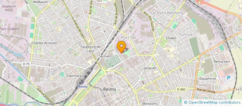 localisation de l'entreprise SAINT VINCENT  REIMS