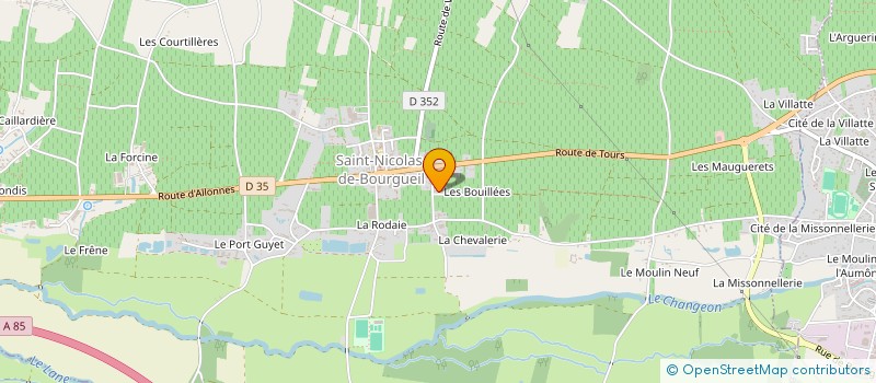 localisation de l'entreprise SAINT VINCENT  SAINT NICOLAS DE BOURGUEIL