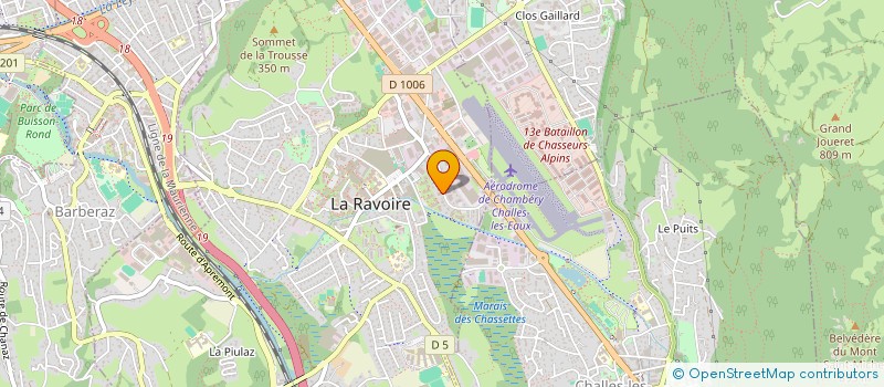 localisation de l'entreprise SAINT VINCENT  LA RAVOIRE