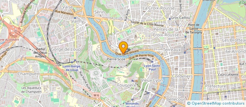 localisation de l'entreprise SAINT-VINCENT CONSULTING à LYON
