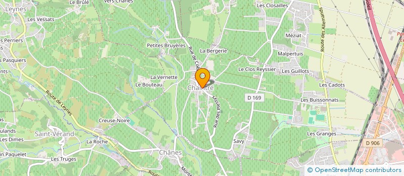 localisation de l'entreprise SAINT VINCENT DE CHAINTRE  CHAINTRE