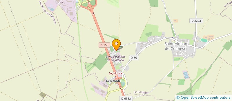 localisation de l'entreprise SAINT VINCENT FERRIER  LE CASTELET