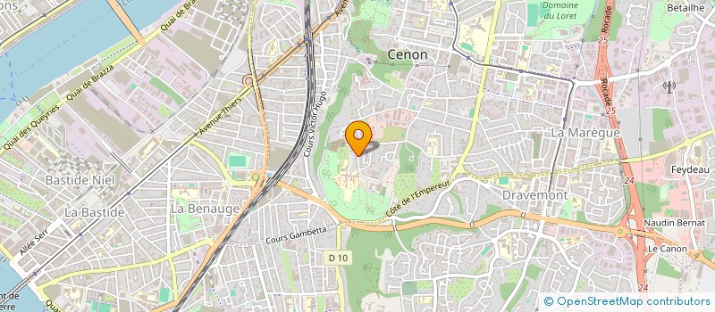 localisation de l'entreprise SAINT -YRIEIX TABOUY  CENON