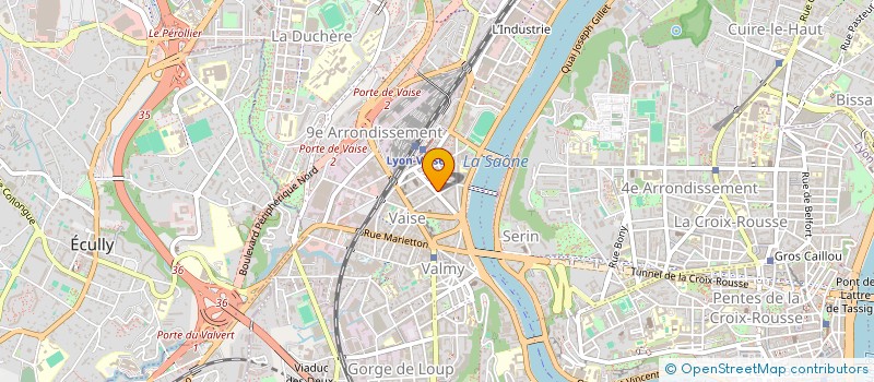 localisation de l'entreprise SAINT YS à LYON