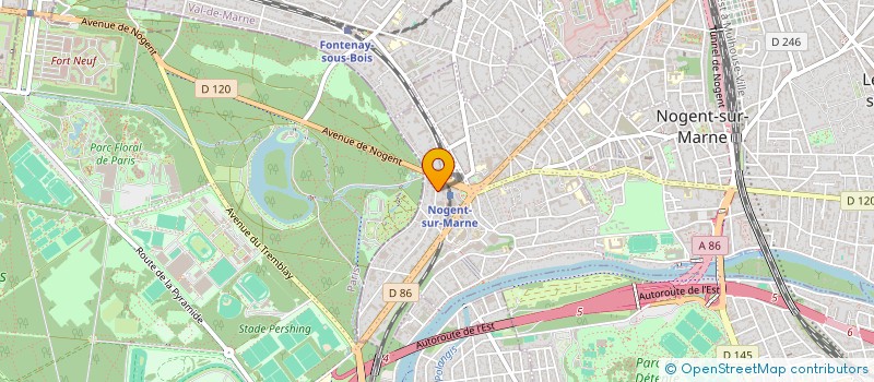 localisation de l'entreprise SAINT YVES à NOGENT-SUR-MARNE
