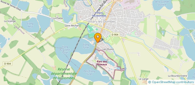 localisation de l'entreprise SAINT YVES  FRANCHEVILLE