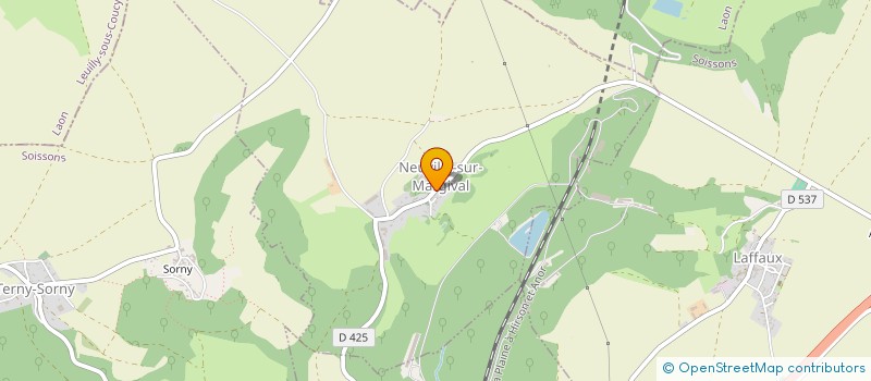 localisation de l'entreprise SAINT YVES DE VUILLERY  VUILLERY