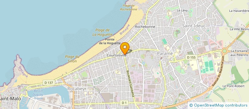 localisation de l'entreprise SAINTALANTE  SAINT-MALO