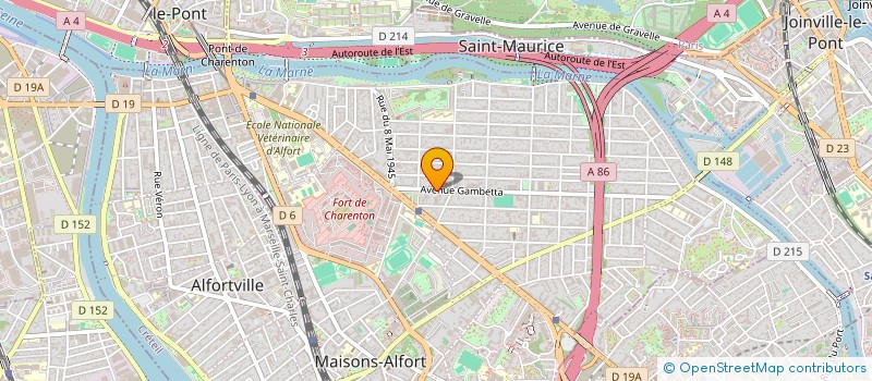localisation de l'entreprise SAINTCLAR à MAISONS-ALFORT