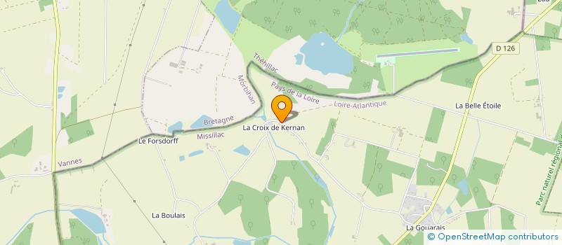 localisation de l'entreprise SAINTE ANGELIQUE  MISSILLAC