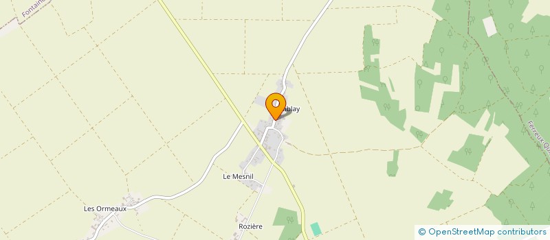 localisation de l'entreprise SAINTE ANNE  AVANT-LES-MARCILLY