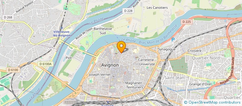 localisation de l'entreprise SAINTE ANNE  AVIGNON