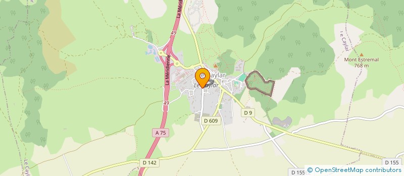 localisation de l'entreprise SAINTE ANNE  LE CAYLAR