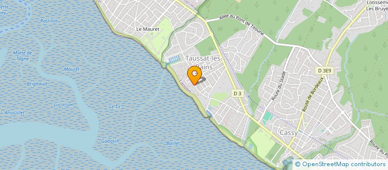 localisation de l'entreprise SAINTE ANNE  LANTON