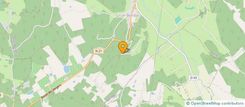 localisation de l'entreprise SAINTE ANNE  LACROPTE