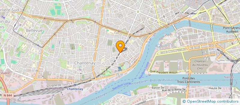 localisation de l'entreprise SAINTE-ANNE à NANTES
