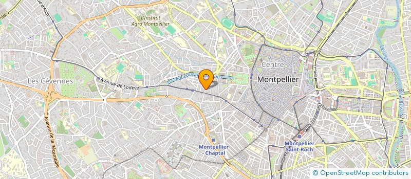 localisation de l'entreprise SAINTE-ANNE à MONTPELLIER