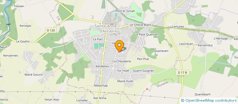 localisation de l'entreprise SAINTE ANNE D'AURAY  SAINTE-ANNE-D'AURAY