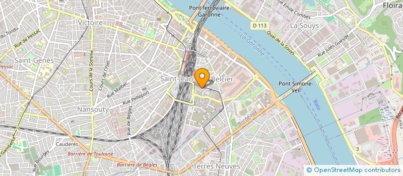 localisation de l'entreprise SAINTE-ANNE ET SES VALEURS - SAVA à BORDEAUX
