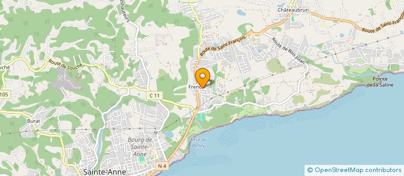 localisation de l'entreprise SAINTE-ANNE EXCELLENCE  SAINTE-ANNE