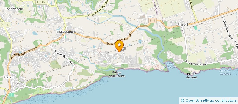 localisation de l'entreprise SAINTE ANNE KITE  SAINTE ANNE