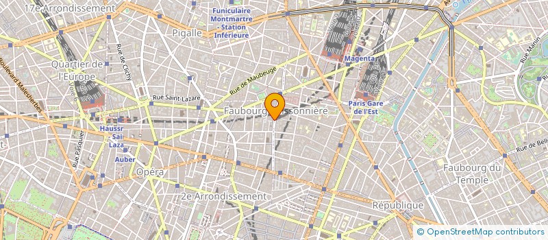 localisation de l'entreprise SAINTE ANNE REPROGRAPHIE à PARIS