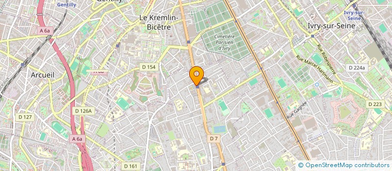 localisation de l'entreprise SAINTE ANNE - SAINT AUGUSTIN à VILLEJUIF