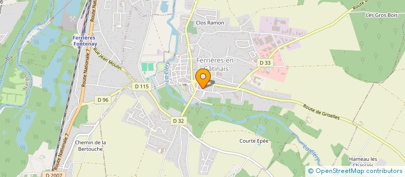 localisation de l'entreprise SAINTE APOLLINE à FERRIERES-EN-GATINAIS