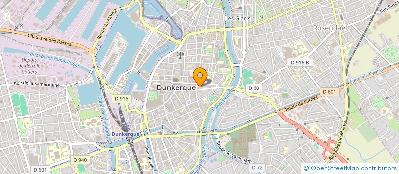 localisation de l'entreprise SAINTE-BARBE à DUNKERQUE