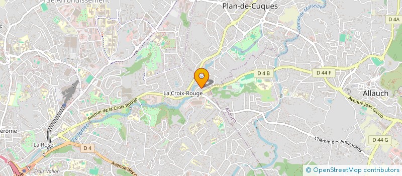 localisation de l'entreprise SAINTE-BAUME à MARSEILLE