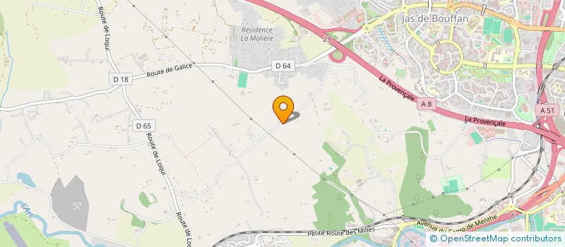 localisation de l'entreprise SAINTE BEAUME à AIX-EN-PROVENCE