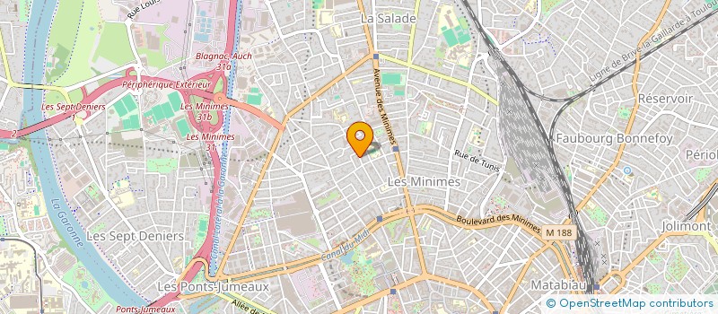 localisation de l'entreprise SAINTE BLANCHE à TOULOUSE