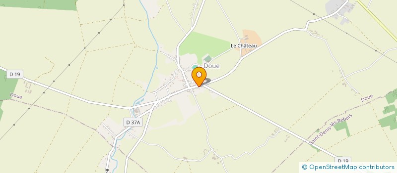 localisation de l'entreprise SAINTE CATHERINE  DOUE