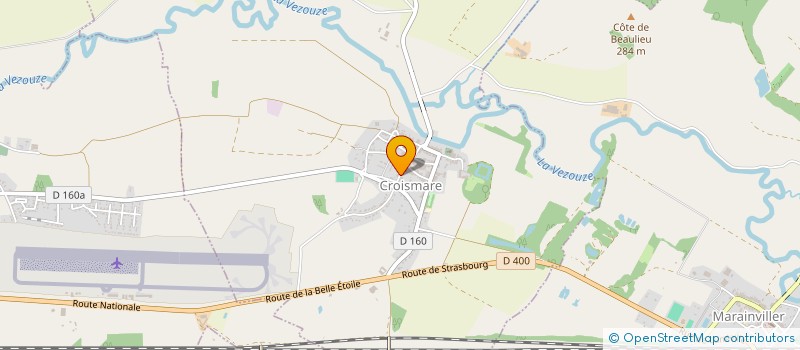 localisation de l'entreprise SAINTE CATHERINE  LUNEVILLE