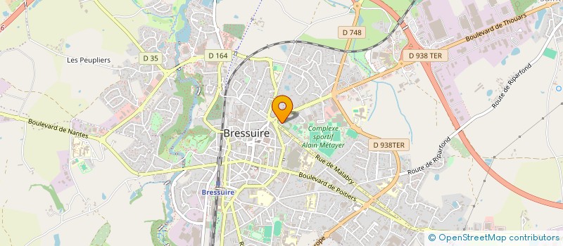 localisation de l'entreprise SAINTE CATHERINE  BRESSUIRE