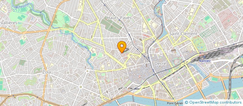 localisation de l'entreprise SAINTE-CATHERINE  NANTES