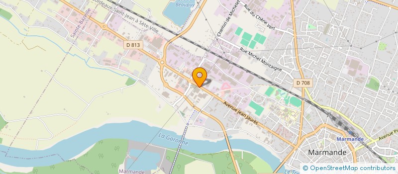 localisation de l'entreprise SAINTE CATHERINE  MARMANDE